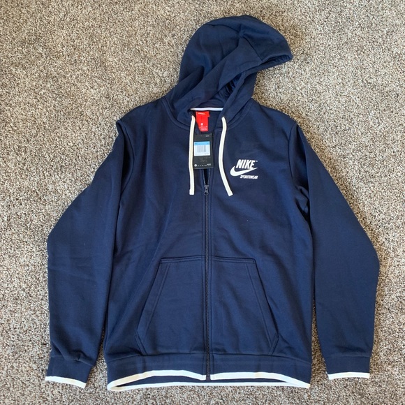 Brand New Nike Men’s Jacket Navy Blue Sportswear - Picture 2 of 3